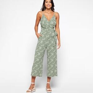 NWT Kaileigh Rica Knit Crop Jumpsuit